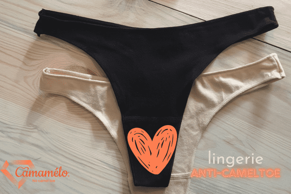 lingerie Camamélo anti cameltoe